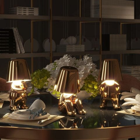 DIX™ Lampe tactile Mr. Gold