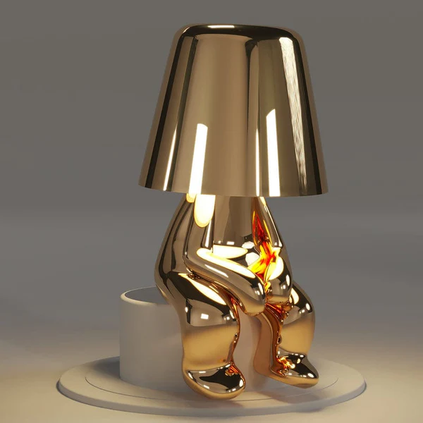DIX™ Lampe tactile Mr. Gold