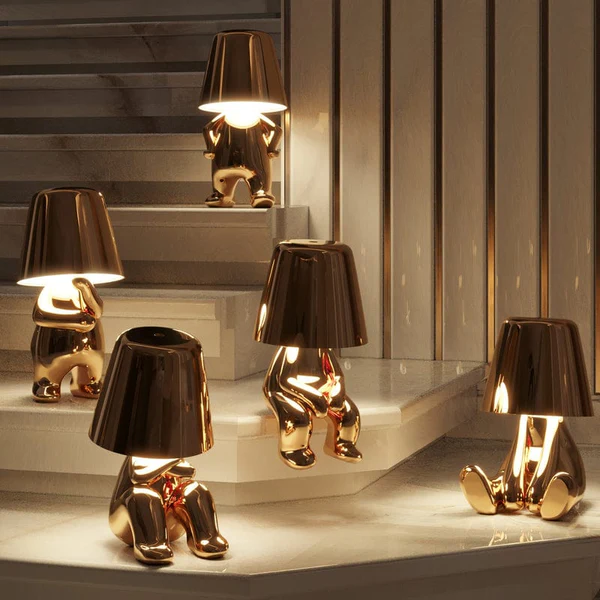 DIX™ Lampe tactile Mr. Gold