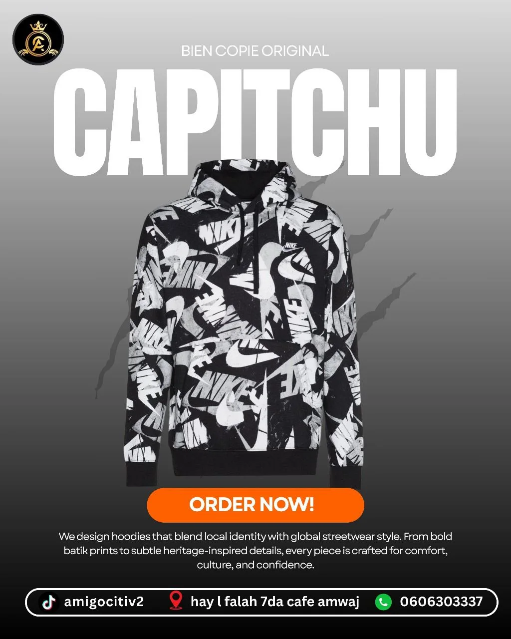 CAPITCHU NIKE MULTI COLOR