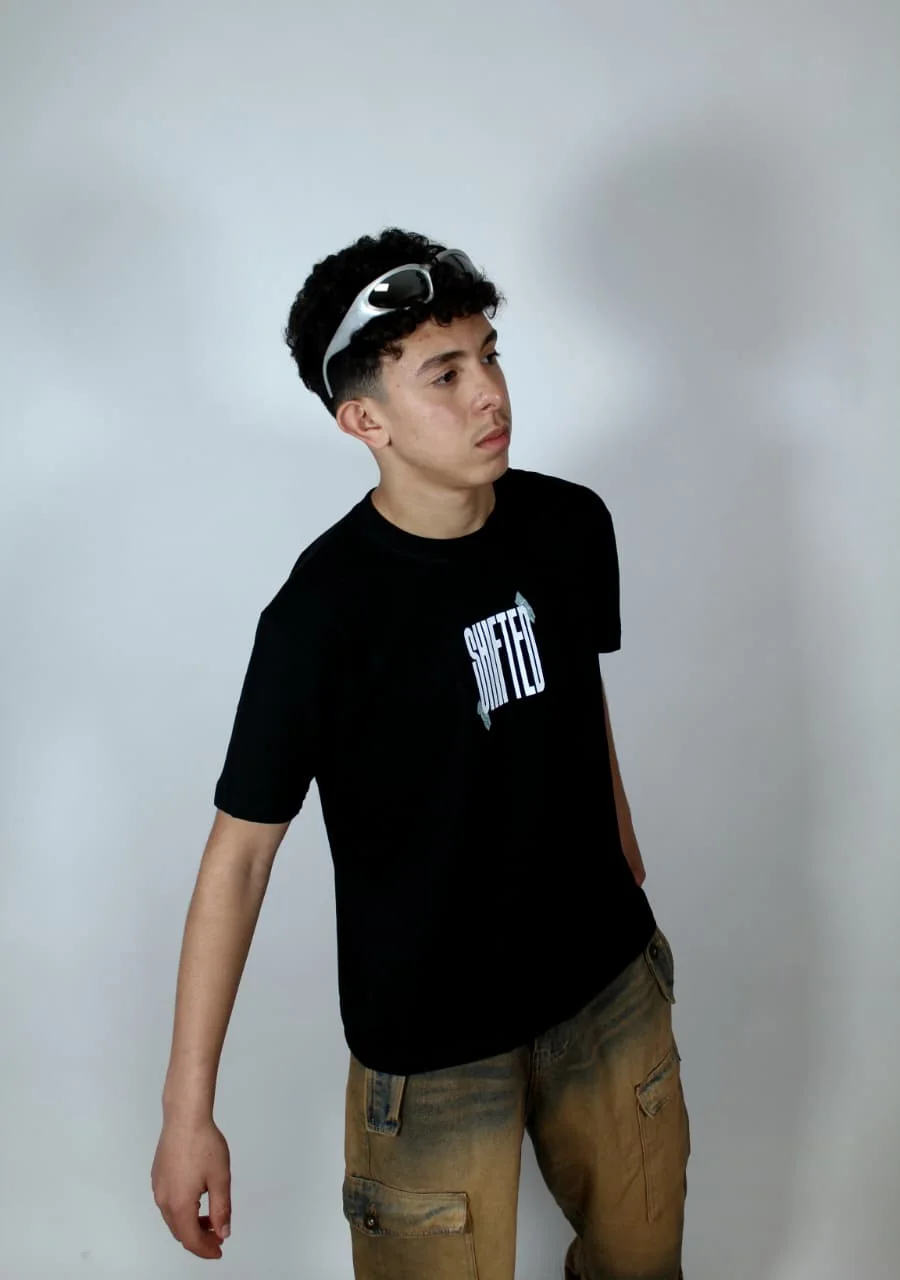 Shifted  T-shirt  — Time in Motion