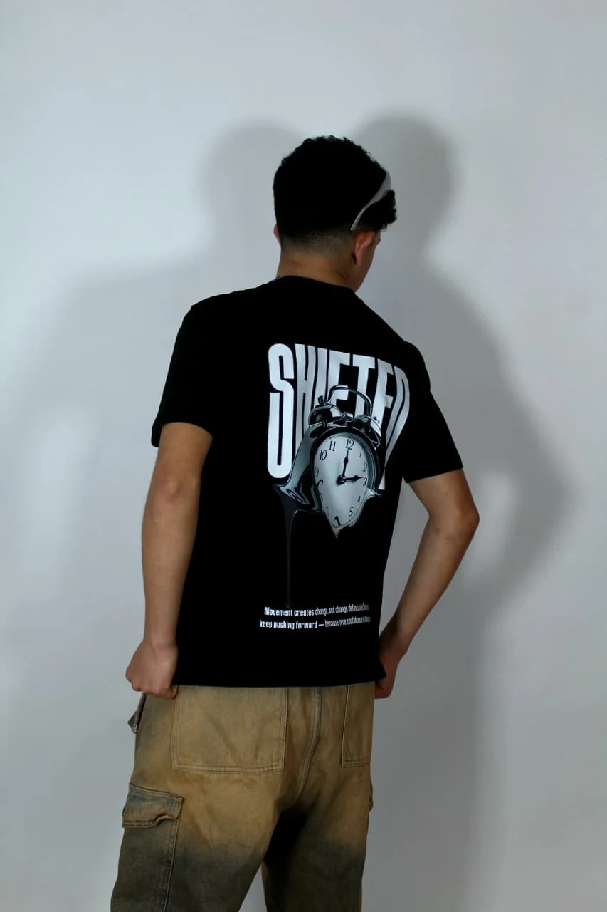 Shifted  T-shirt  — Time in Motion