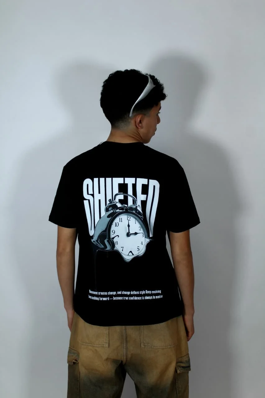 Shifted  T-shirt  — Time in Motion