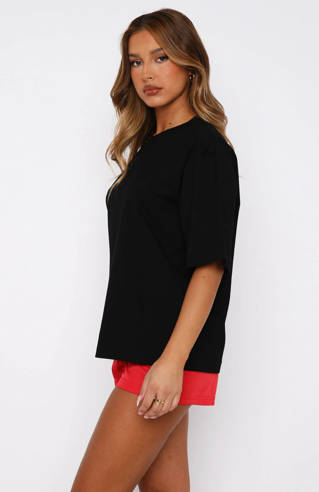 tshirt with love ln the Moment Oversized