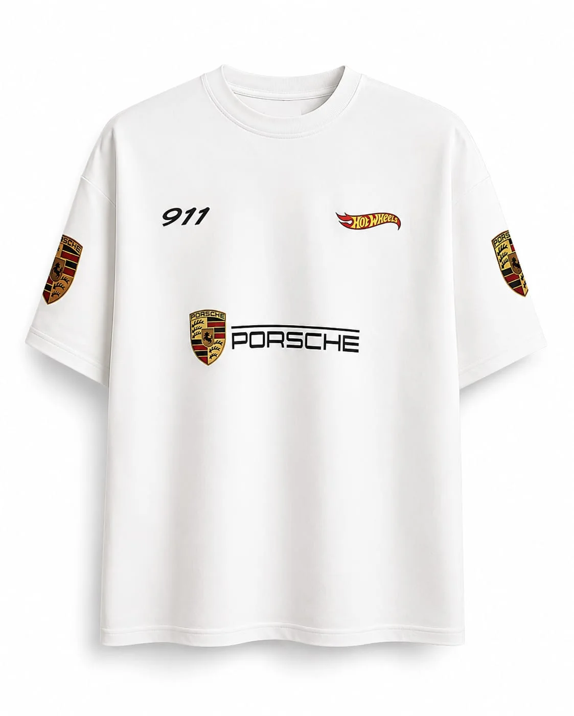 White Porshe T-Shirt