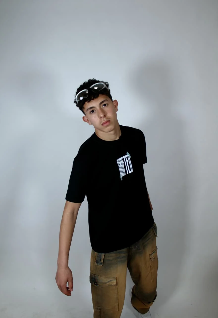 Shifted  T-shirt  — Time in Motion