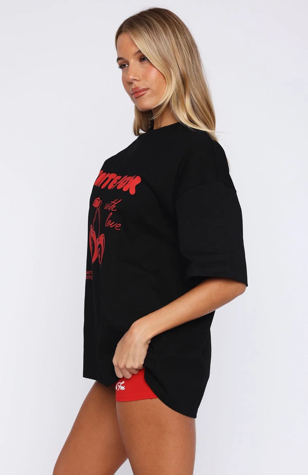 tshirt with love ln the Moment Oversized