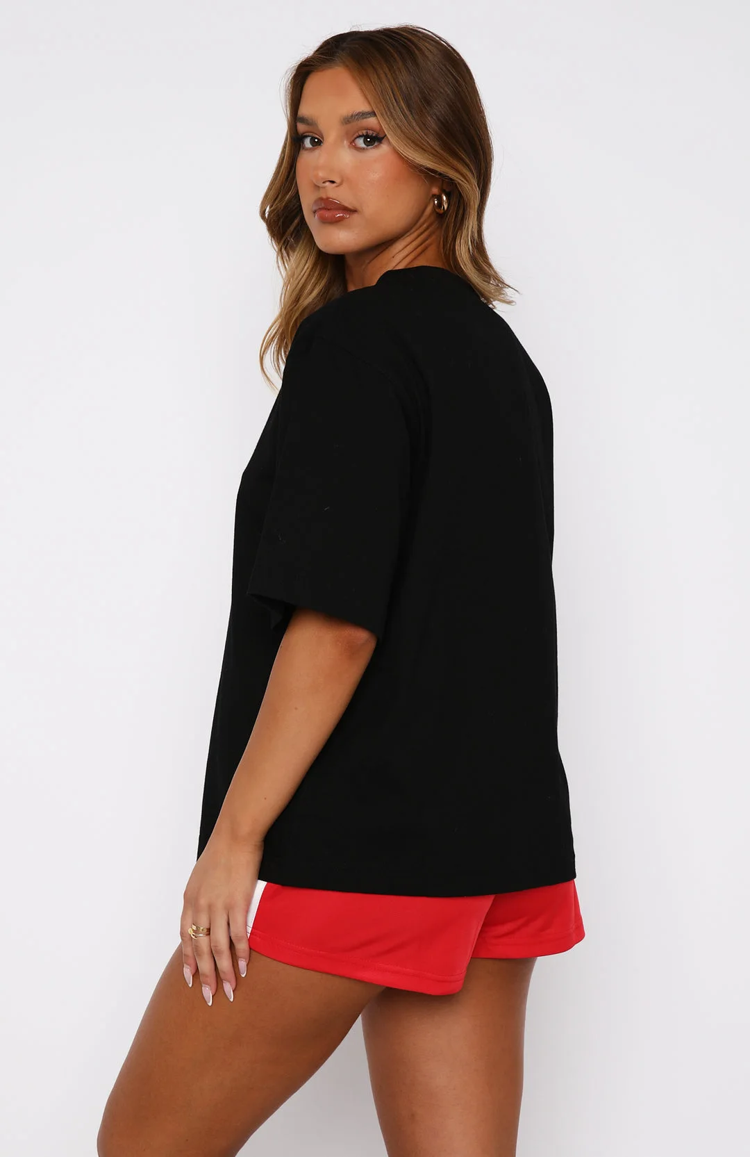 tshirt with love ln the Moment Oversized