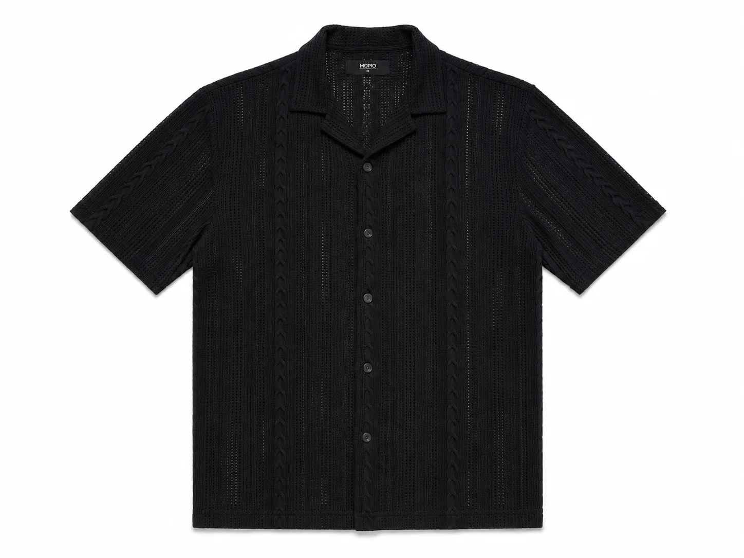 Chemise Maille Texturée Homme