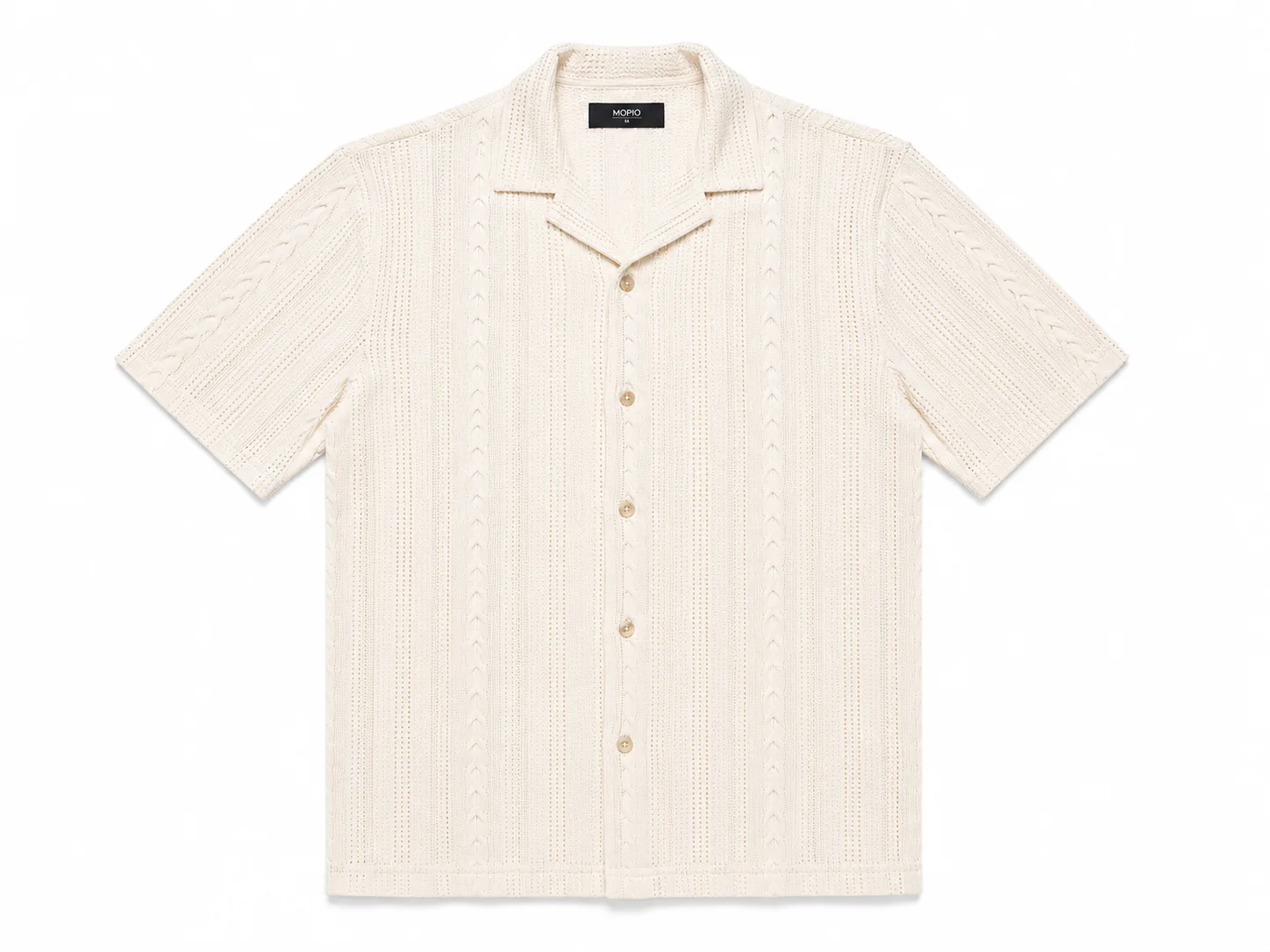 Chemise Maille Texturée Homme
