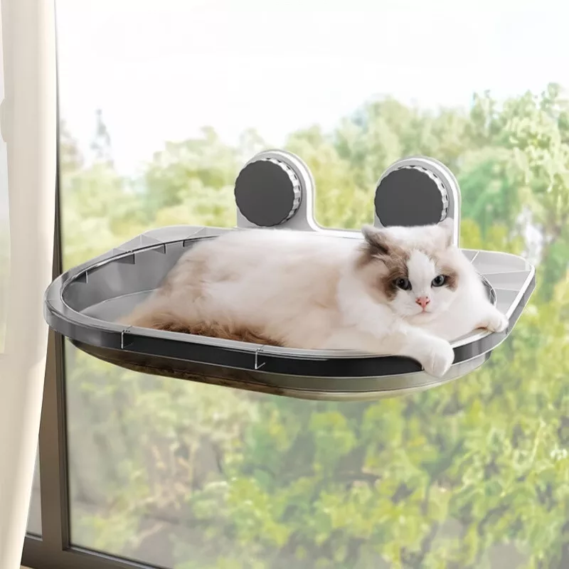 Hamac de fenêtre panoramique suspendu pour chat
