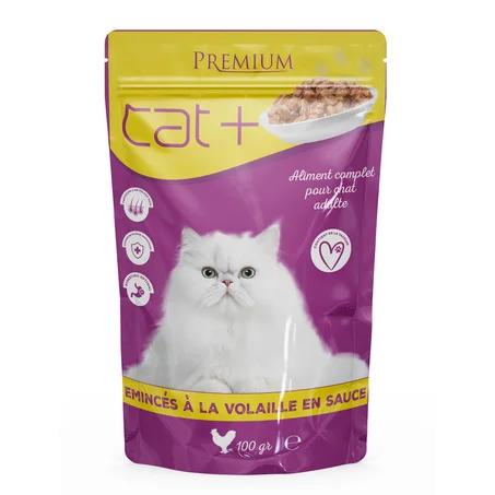 Cat+ pochon 100g pour chat