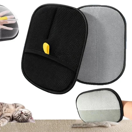 Gant ramasse-poils réutilisable – Nettoyage facile des vêtements et tissus