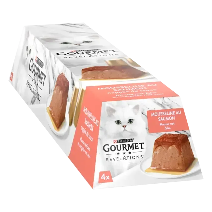 Purina Gourmet Révélations Mousselines  pour Chat (4 x 57g)