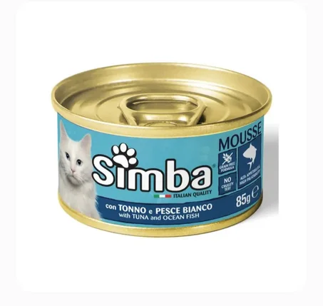 Pâtée Mousse Simba pour Chat (85g)
