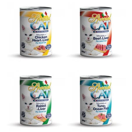 Special cat mousse pour chat 400g