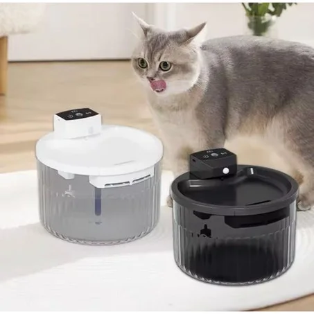 Fontaine  pour Chat et chien rechargeable avec Détecteur de Mouvement 3L