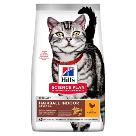 Hills HILL'S SCIENCE PLAN Hairball Indoor Poulet 1.5kg