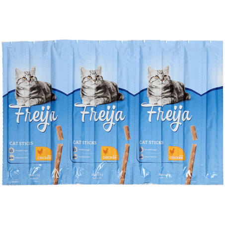 10 Bâtonnets pour chat Freija 50g