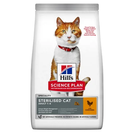 Hill’s Science Plan Aliment Pour Chat Stérilisé Au Poulet