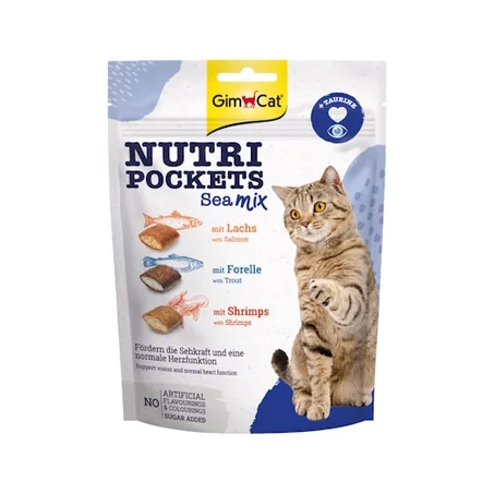 GimCat Nutri Pockets - Sea Mix 150 Gr