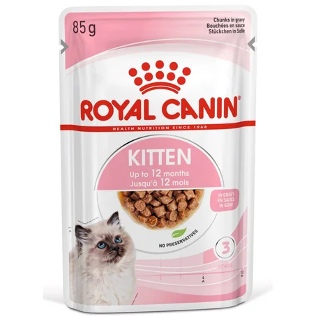 Royal Canin Kitten Sauce – Sachet fraîcheur pour chaton 85 G