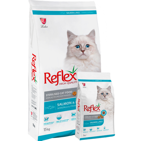 Reflex Stérilisé Cat Adult Saumon 2kg-15kg