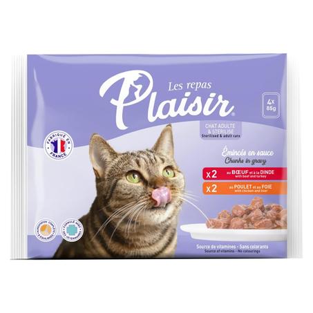 PACK POCHON PLAISIR 4x85Gr
