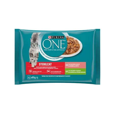 Purina ONE Sachets Fraîcheur pour Chats – Multipack 4 x 85g