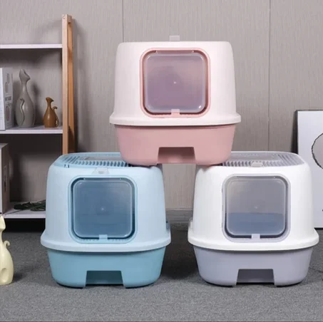 Bac à litière pour chat avec tiroir – retractable