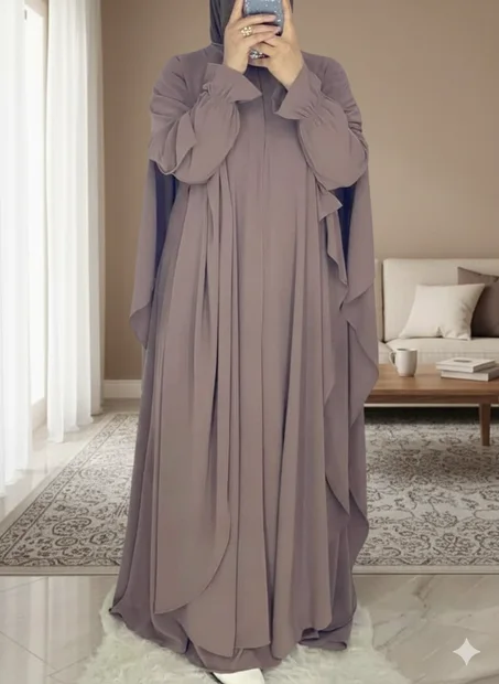 عبائة 2 بياس