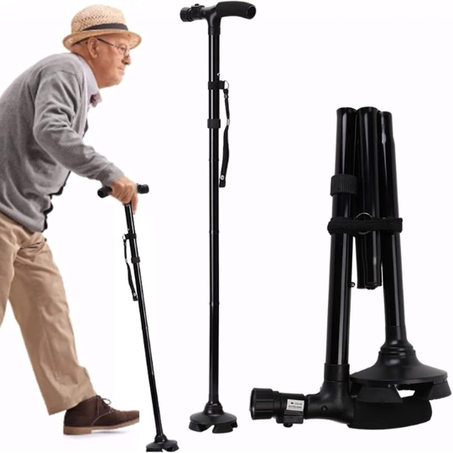 Bâton de marche pliable 360°