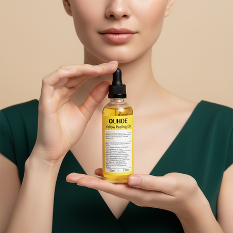 زيت التقشير الأصفر