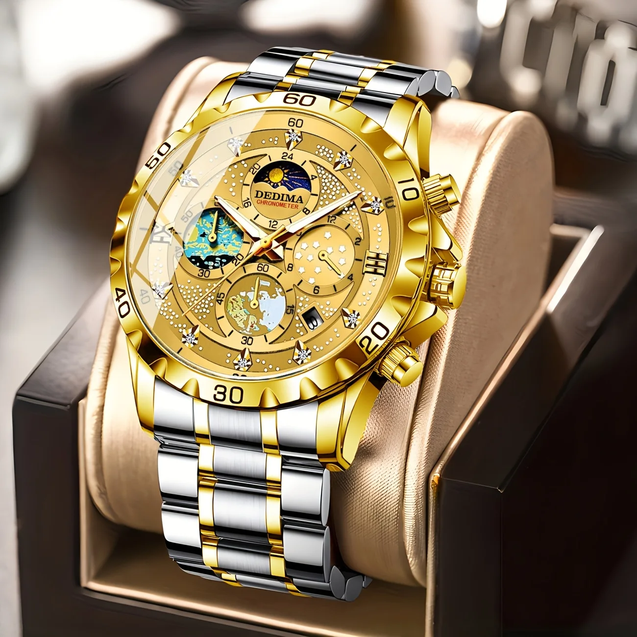 2025 Brand New Quartz watches  Automatic Men ساعة  للرجال