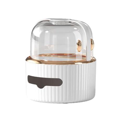 صندوق مناديل متعدد الوظائف - موزع ورق مستحضرات التجميل - منظم مكتب - صندوق تخزين - للمنزل