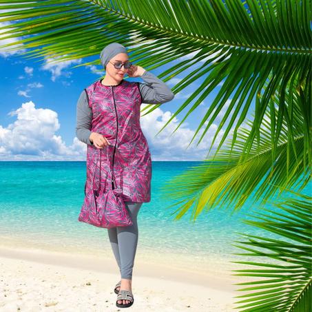 بوركيني لباس سباحة محتشم