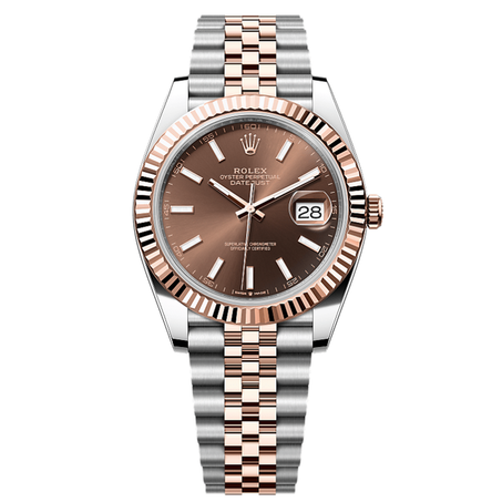 Rolex Datejust Brown silver - 41mm