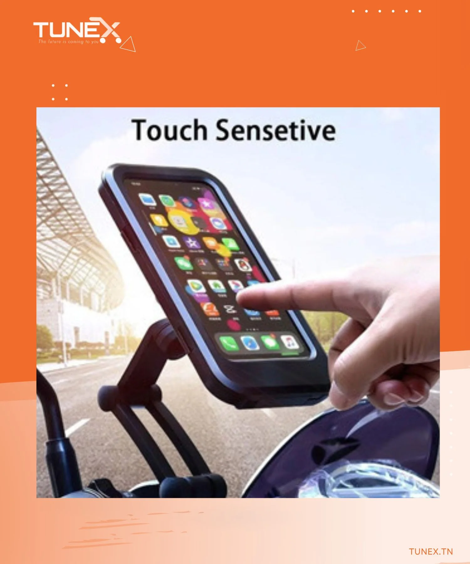 ستاند تليفون للدرّاجة