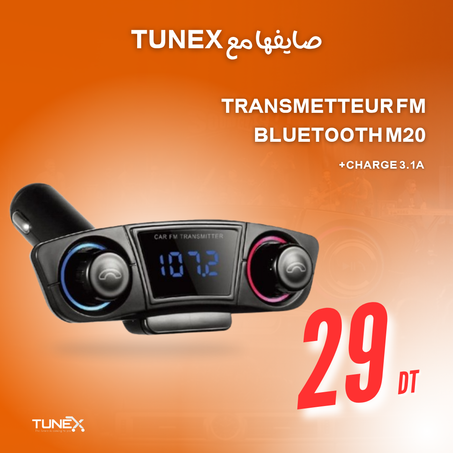 Transmetteur FM Bluetooth M20