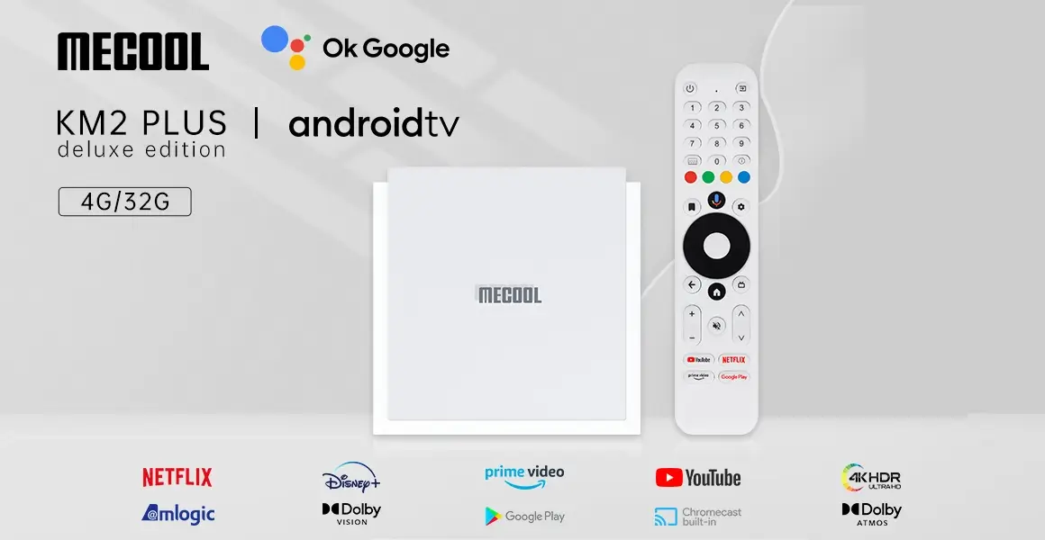 MECOOL KM2 PLUS Deluxe TV Box