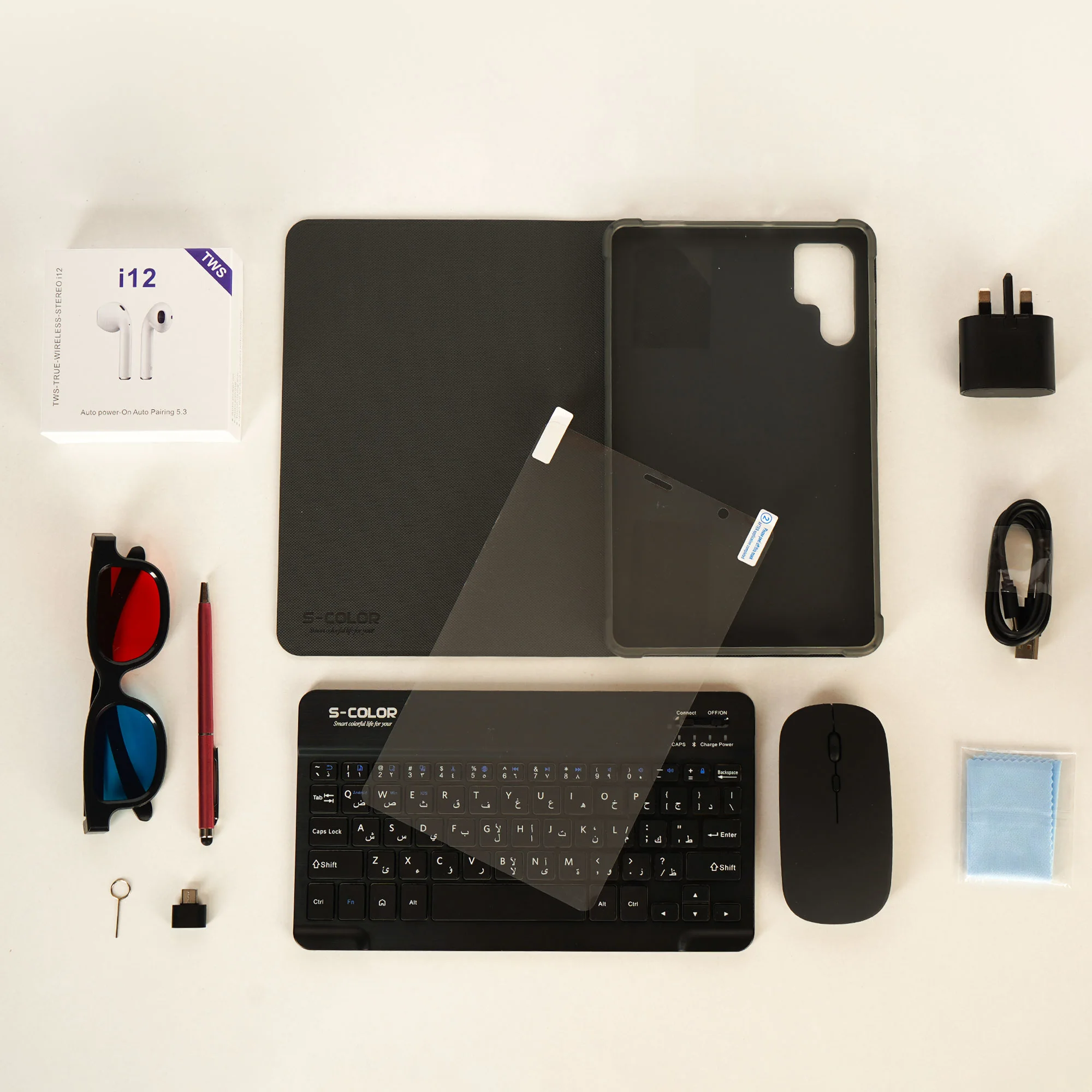 تابلت شبيةالسامسونج  9 بوصة  + مجموعة هدايا (ضمان 6 شهور)