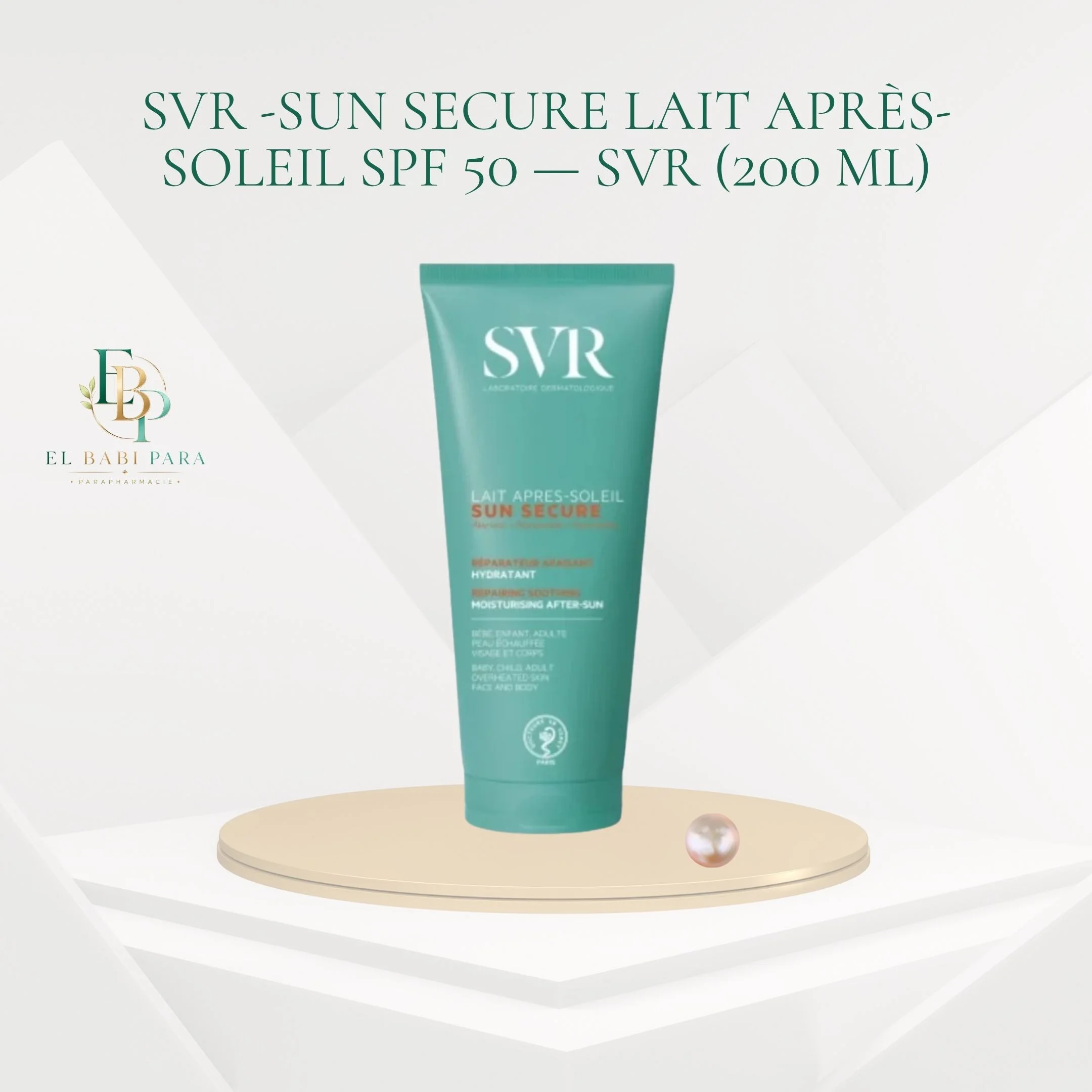 SVR -SUN SECURE LAIT APRÈS-SOLEIL SPF 50 — SVR (200 ml)