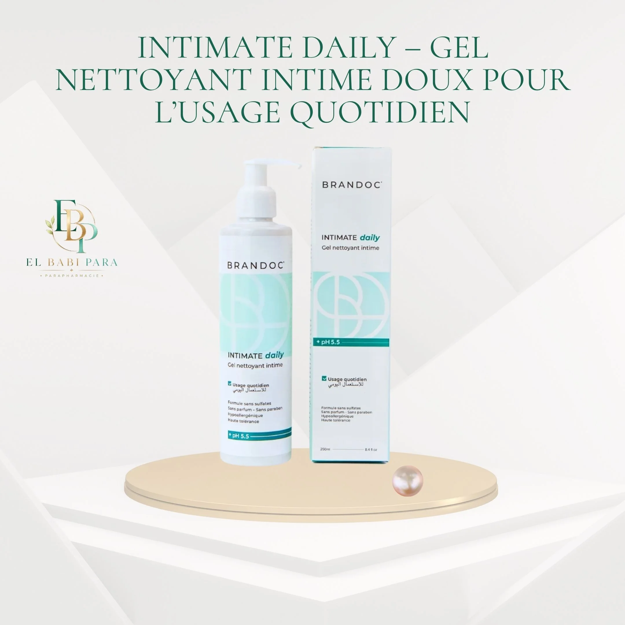 INTIMATE daily – Gel nettoyant intime doux pour l’usage quotidien