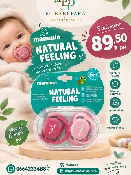 NATURAL FEELING Le confort naturel de votre bébé