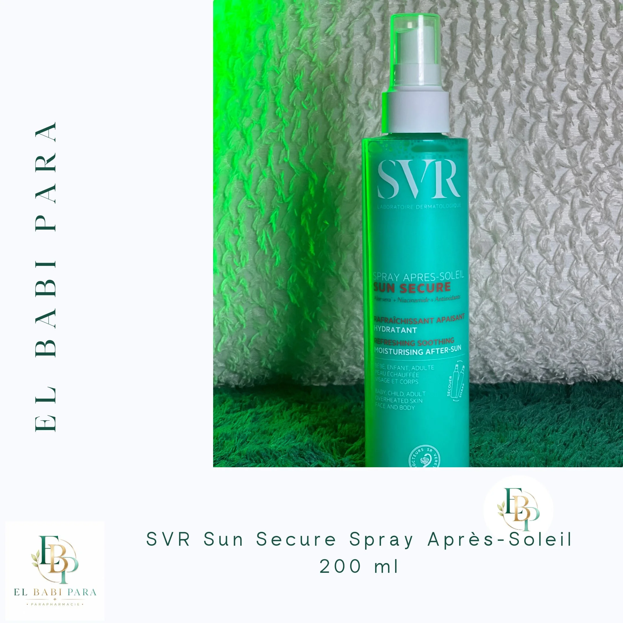 SVR Sun Secure Spray Après-Soleil 200 ml