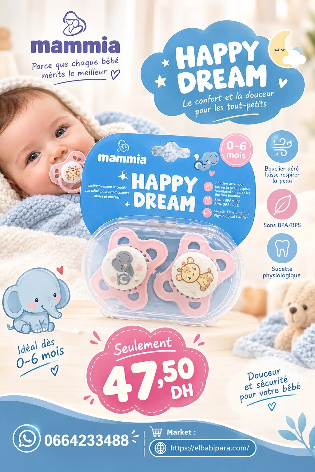 HAPPY DREAM Le confort et la douceur