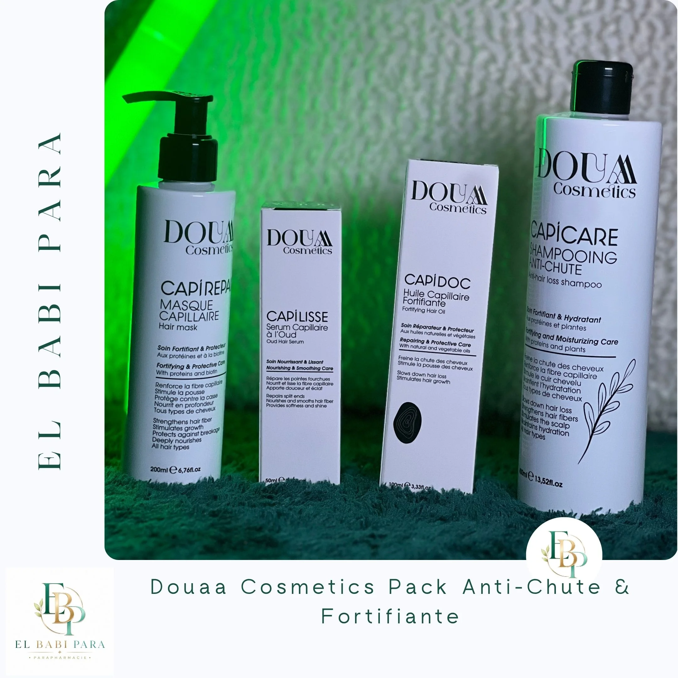 Douaa Cosmetics Pack Anti-Chute & Fortifiante