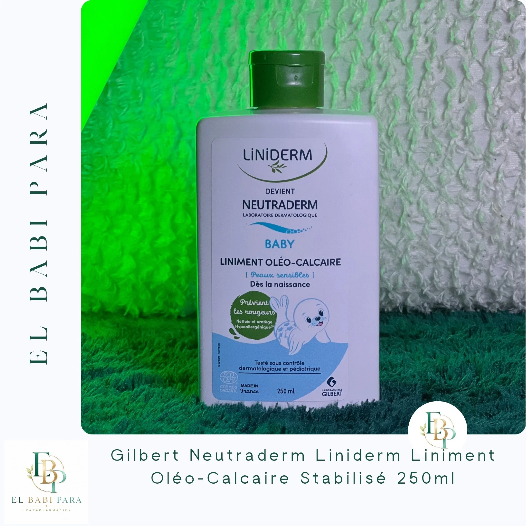 Gilbert Neutraderm Liniderm Liniment Oléo-Calcaire Stabilisé 250ml