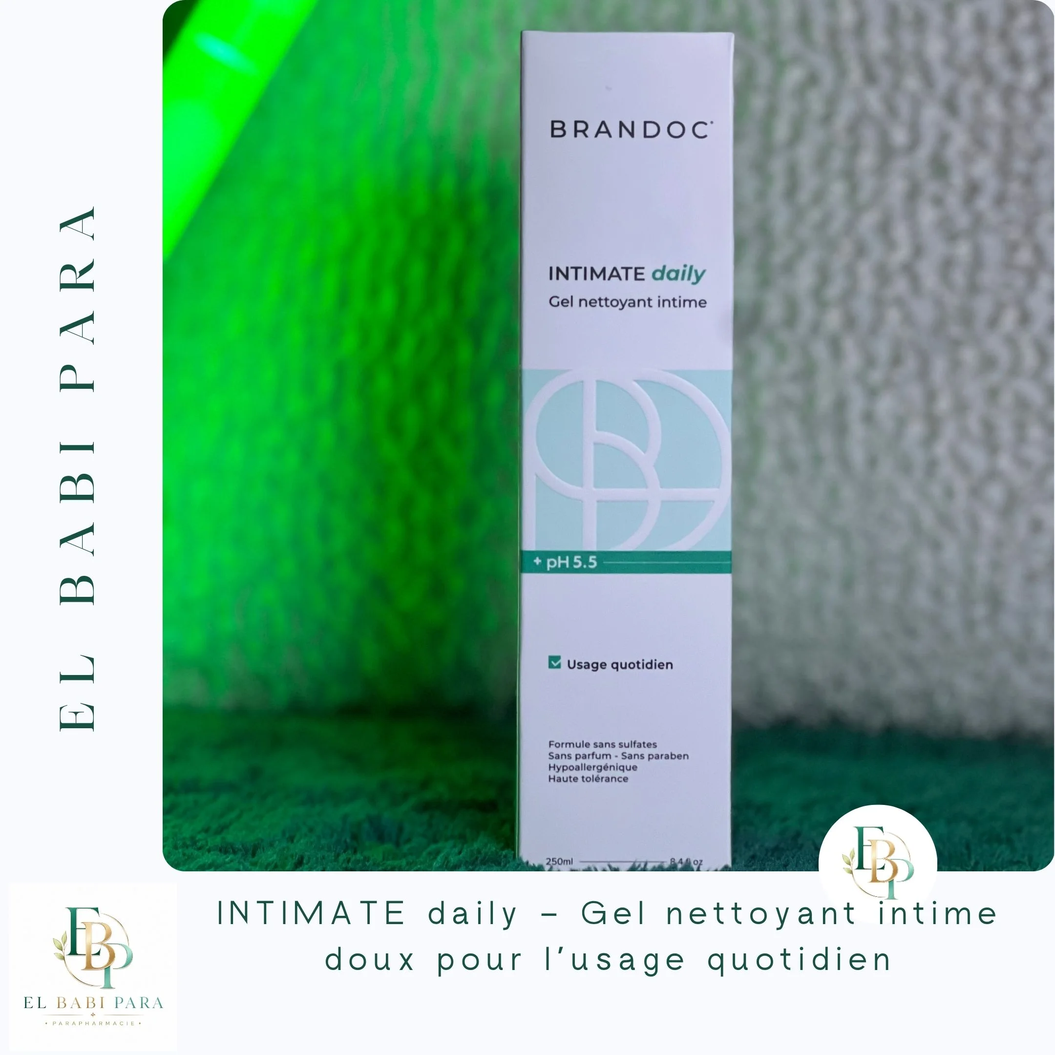 INTIMATE daily – Gel nettoyant intime doux pour l’usage quotidien