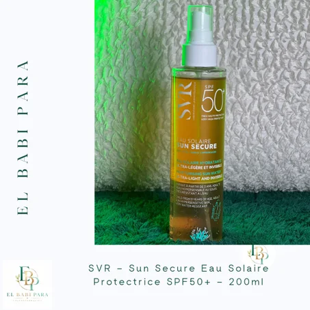 SVR – Sun Secure Eau Solaire Protectrice SPF50+ – 200ml